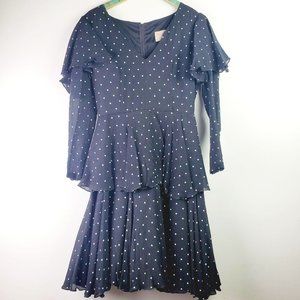 Judith by Judy Hornby English Polka Dot Silk Dress